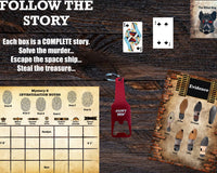 Escape the Crate: An Escape Room Adventure shipped straight to your door.