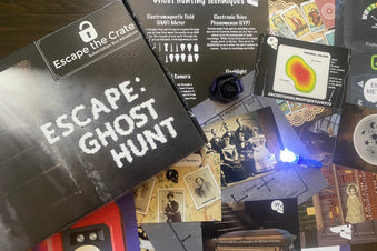 Escape the Crate: An Escape Room Adventure shipped straight to your door.