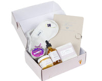 All natural Self-Care box for pregnancy and new Mom - the perfect gift to support wellness and self care through meaningful experiences