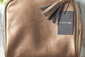 Sienna Mae Cosmetic Bag with Tassle Zipper