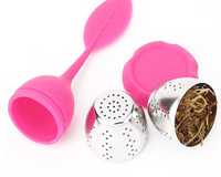 Metal & Silicone Deluxe Tea Infuser